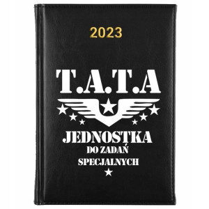 KALENDARZ Dzienny A5 2023 Prezent dla TATY WZORY
