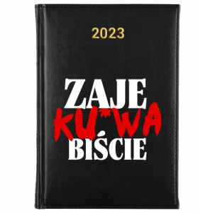 KALENDARZ Dzienny A5 2023 Śmieszne TEKSTY Wzory