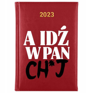 KALENDARZ Dzienny A5 2023 Śmieszny Prezent Wzory