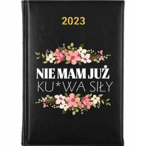 KALENDARZ Dzienny A5 2023 WULGARYZMY Prezent Wzory