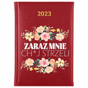 KALENDARZ Dzienny A5 2023 WULGARYZMY Prezent Wzory
