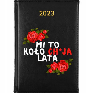 KALENDARZ Dzienny A5 2023 WULGARYZMY Prezent Wzory