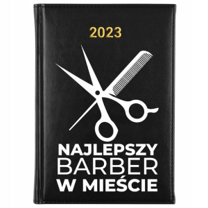 KALENDARZ Dzienny Terminarz A5 2023 dla BARBERA