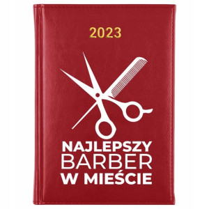 KALENDARZ Dzienny Terminarz A5 2023 dla BARBERA