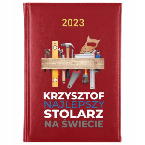 KALENDARZ Dzienny Terminarz A5 2023 dla STOLARZA