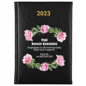 KALENDARZ Planer A5 2023 Prezent dla NAUCZYCIELA