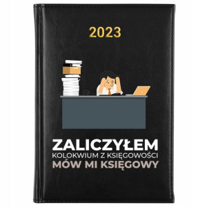 KALENDARZ Terminarz A5 2023 Prezent dla KSIĘGOWEGO