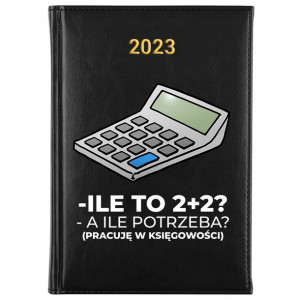 KALENDARZ Terminarz A5 2023 Prezent dla KSIĘGOWEGO