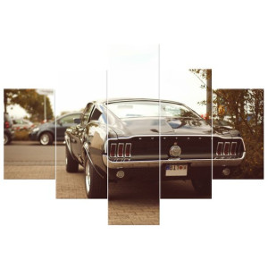 Ford Mustang - 55laney69   - obraz drukowany  100x70cm