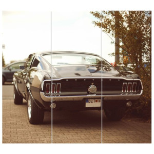 Ford Mustang - 55laney69   - obraz drukowany  90x80cm
