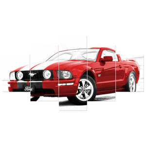 Mustang GT   - obraz drukowany  150x80cm