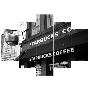 Starbucks - Mith Huang   - obraz drukowany  150x105cm