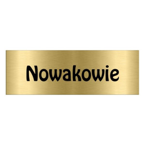 TABLICZKA na DRZWI z Nazwiskiem 15x5 WIELE WZORÓW