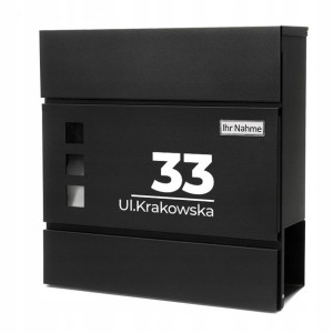 SKRZYNKA POCZTOWA na LISTY DUŻA XXL Wiele Wzorów