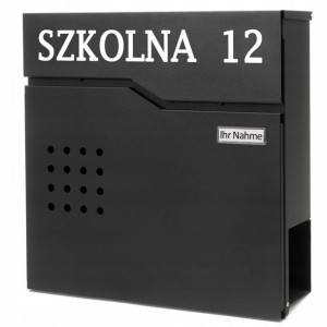 Skrzynka POCZTOWA na LISTY Metalowa Wiele WZORÓW