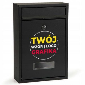 SKRZYNKA POCZTOWA na Listy TWÓJ Wzór LOGO GRAFIKA