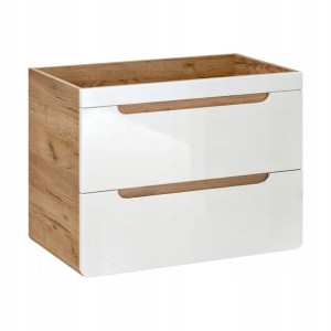 Wisząca szafka pod umywalkę 60cm ARUBA WHITE 820