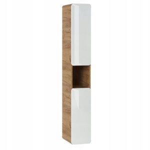 Wąski słupek łazienkowy ARUBA WHITE 805