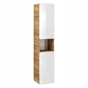 Wysoki słupek łazienkowy ARUBA WHITE 800