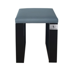 Pufa taboret loft CLIF tapicerowana metalowa