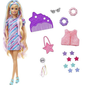 Barbie Totally Hair - Odlotowe Fryzury - Gwiazdki - Hcm87 Hcm88