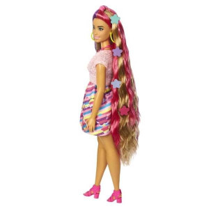 Barbie Totally Hair - Odlotowe Fryzury - Kwiatki - Hcm87 Hcm89