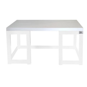 Ławka loft laminowana MORISA metal industrialny