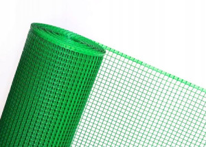 Siatka plastikowa wysokość 50cm zielona 5mb typ404