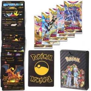 Zestaw Pokemon 155szt Karty Czarne Astral Radiance Prezent Fana