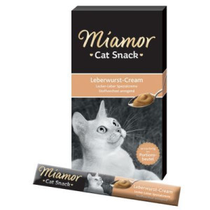 Miamor Przysmak koci Pasta z wątróbką 6x15g