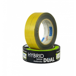 BLUE DOLPHIN HYBRID DUAL dwustronna taśma malarska 2 sztuki 19mmx25m