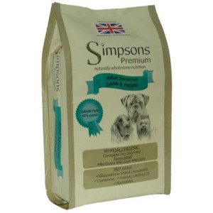 Simpsons Premium Sensitive Adult Jagnięcina i ziemniaki 12kg