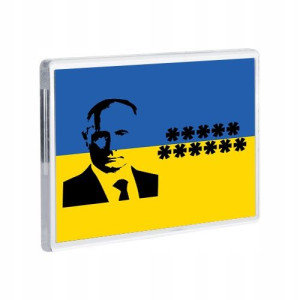 Ramka Akrylowa Magnes Flaga Solidarni Z Ukrainą