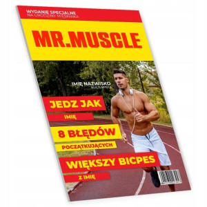 OKŁADKA MAGAZYNU Prezent na URODZINY Twoje ZDJĘCIE