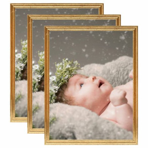 Ramki na zdjęcia, 3 szt., ścienne lub stojące, 13x18 cm, MDF