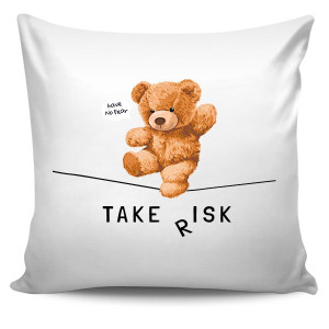 Poduszka dekoracyjna BIAŁA Wiele Wzorów TEDDY BEAR