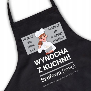 FARTUCH Kuchenny PREZENT Wiele WZORÓW Twoje IMIĘ