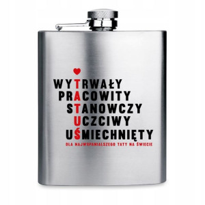 PIERSIÓWKA metalowa Prezent dla taty DZIEŃ OJCA 10