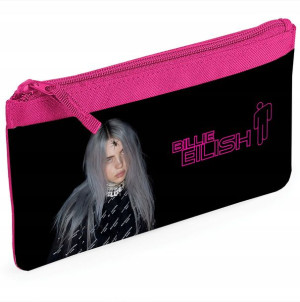 PIÓRNIK do SZKOŁY Różowy Prezent BILLIE EILISH 01