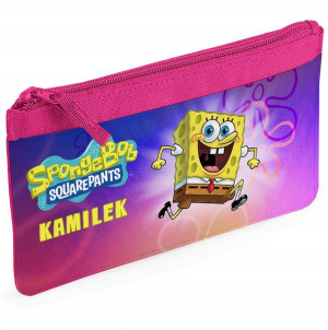 PIÓRNIK do SZKOŁY Twoje IMIĘ wzór SPONGEBOB 04