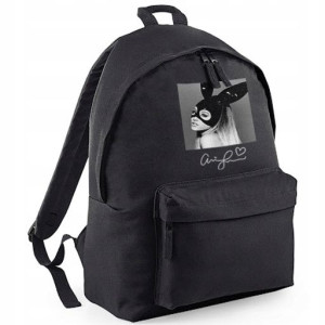 PLECAK do szkoły Backpack CZARNY ARIANA GRANDE 05