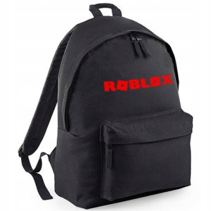 PLECAK do szkoły Przedszkola CZARNY ROBLOX 01