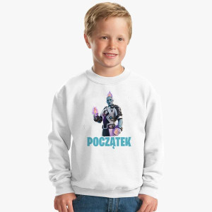 BLUZA Dziecięca Biała FORTNITE Dużo Wzory - 152 cm