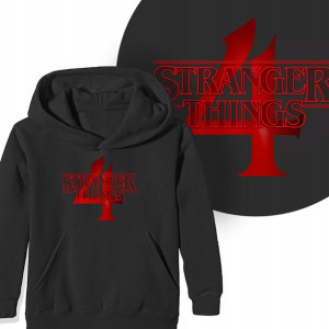 BLUZA z Kapturem Dziecięca STRANGER THINGS - 164cm