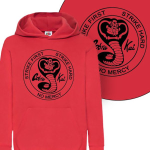 Dziecięca Bluza Z Kapturem Cobra Kai Karate - 116