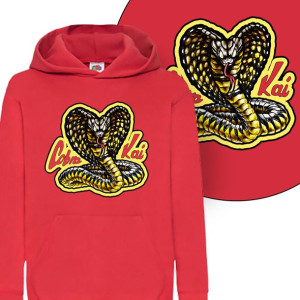 Dziecięca Bluza Z Kapturem Cobra Kai Karate - 128