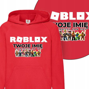 Dziecięca Młodzieżowa Bluza Z Kapturem Roblox 116