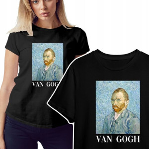 KOSZULKA DAMSKA T-shirt VAN GOGH Sztuka Wzory XXL