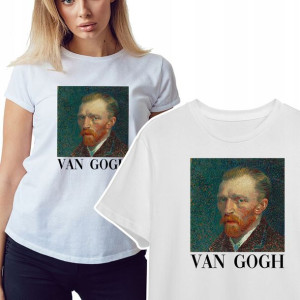KOSZULKA DAMSKA T-shirt VAN GOGH Sztuka Wzory XXL