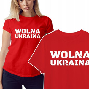 Koszulka Damska Ukraina Anty War Stop War - M